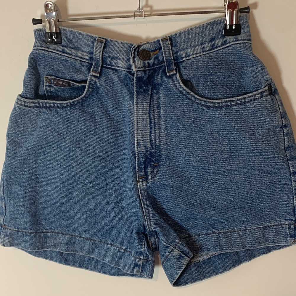 Lee Riders vintage high rise 26w Blue Jean Shorts for Women